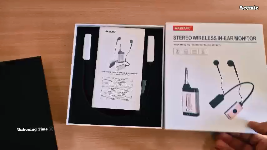 V8 5.8GHz Stereo Wireless In-Ear Monitor System for Streaming