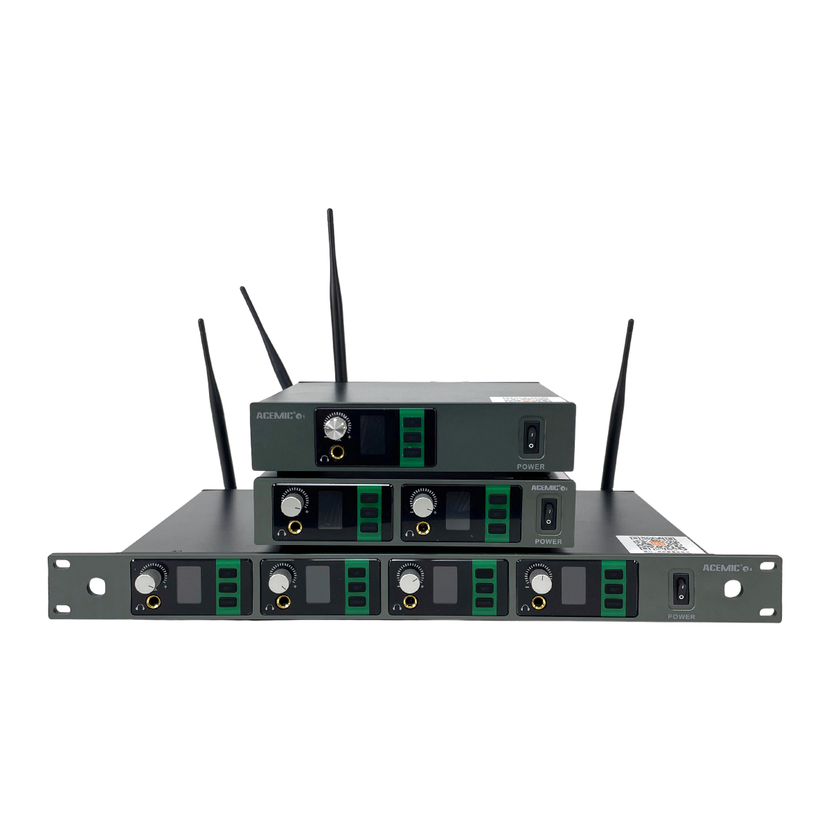 S2 Stereo Wireless In-Ear Monitor System Dual Channel