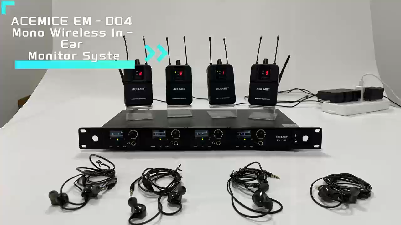 EM-D04 Mono Wireless In-Ear Monitor System for Band