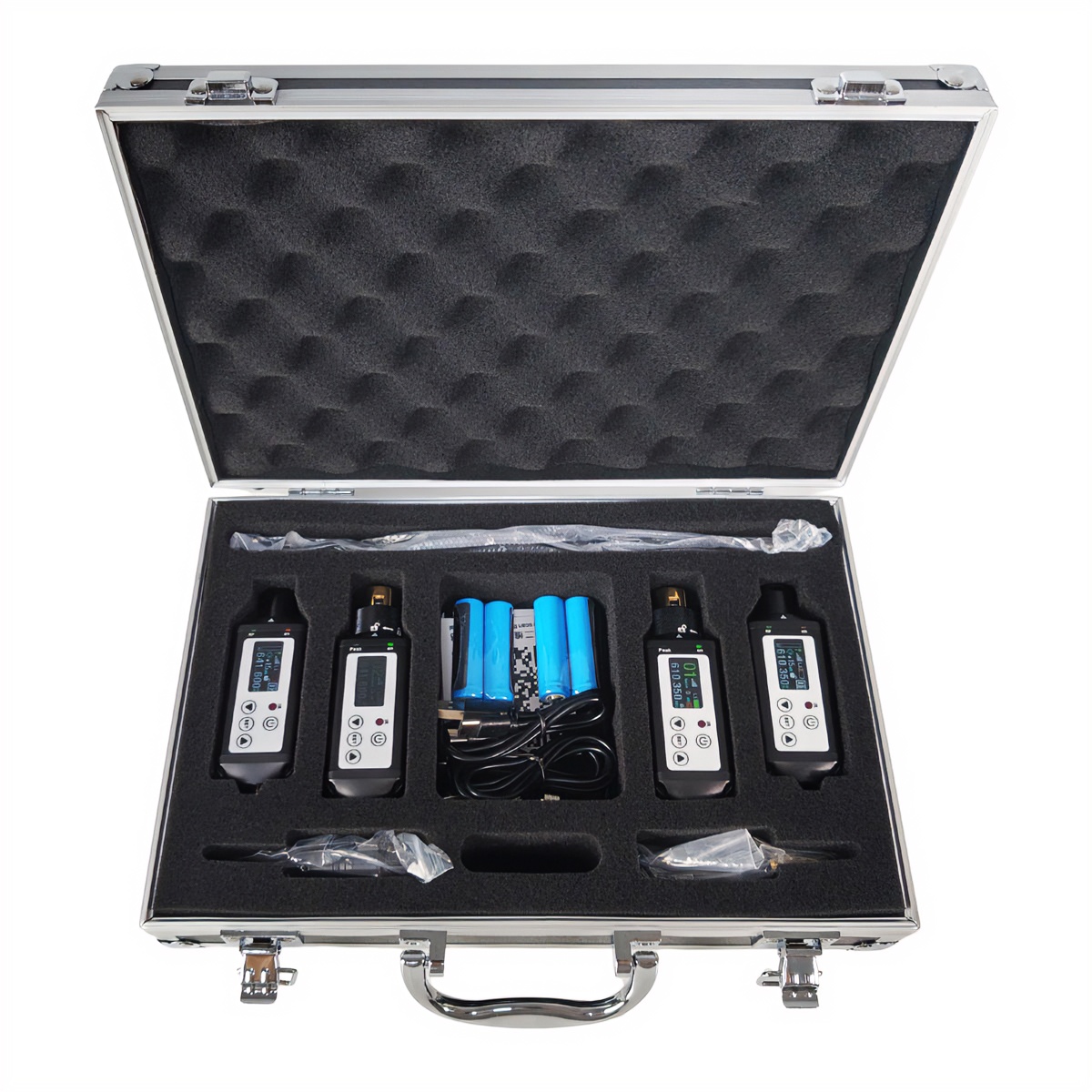 RT-1Dual Plug-On Wireless Audio Transmitters and Receivers for PA Speakers