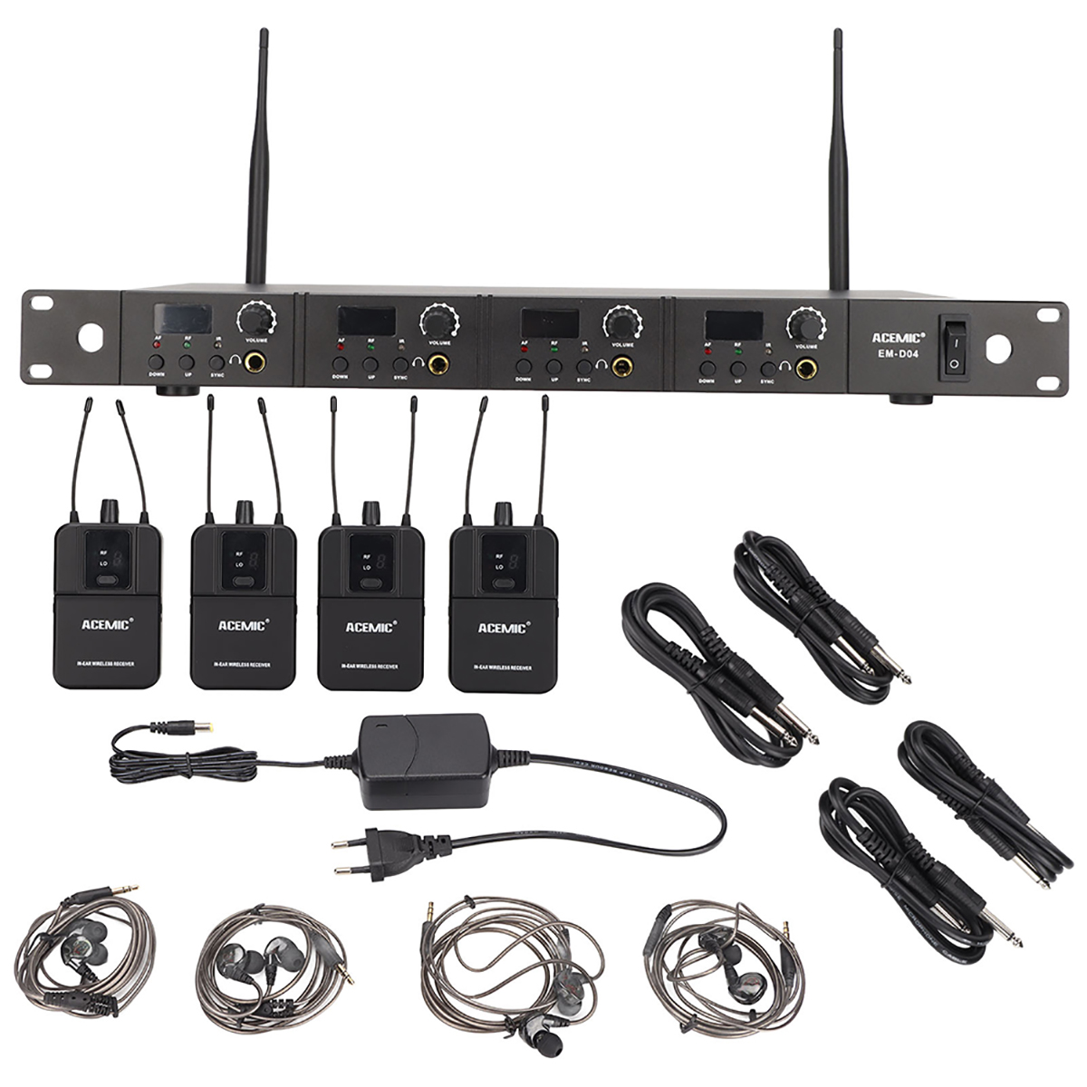 EM-D04 Mono Wireless In-Ear Monitor System for Band