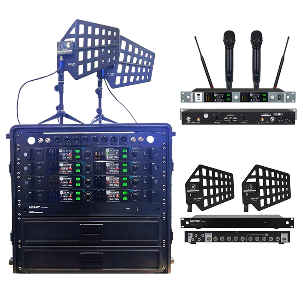 Stage Wireless Microphone Package MicPack-8Ch