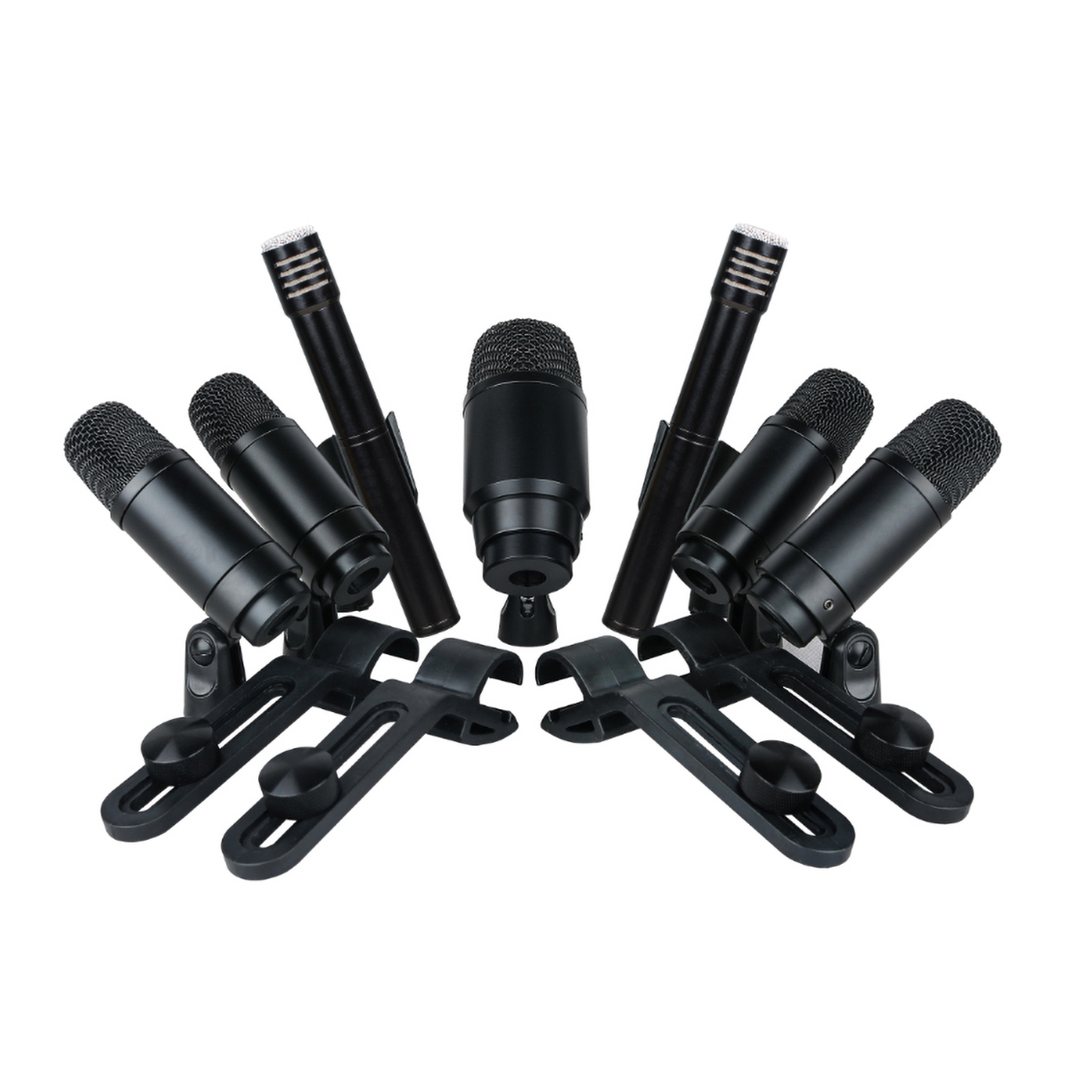 DM-7E 7-Piece Drum Microphone Package
