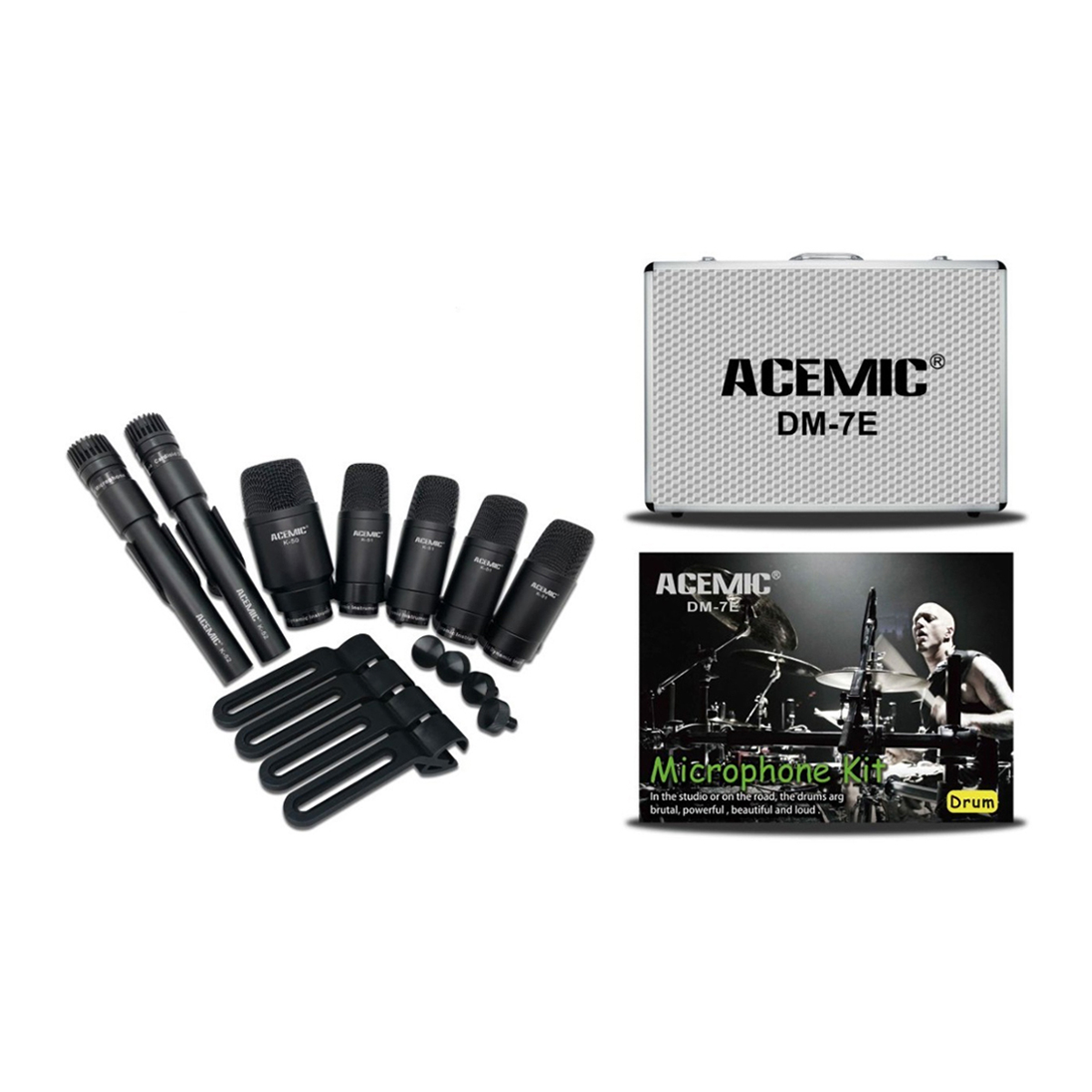 DM-5E 5-Piece Drum Microphone Pack