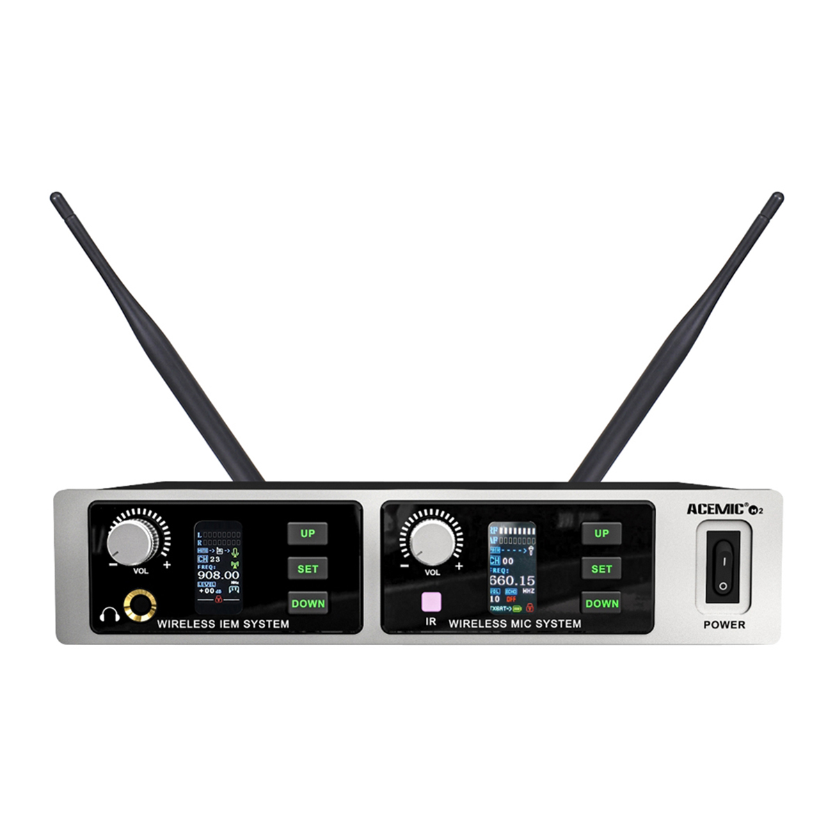 M2 Digital All-in-One Wireless Microphone and In-Ear Monitor System