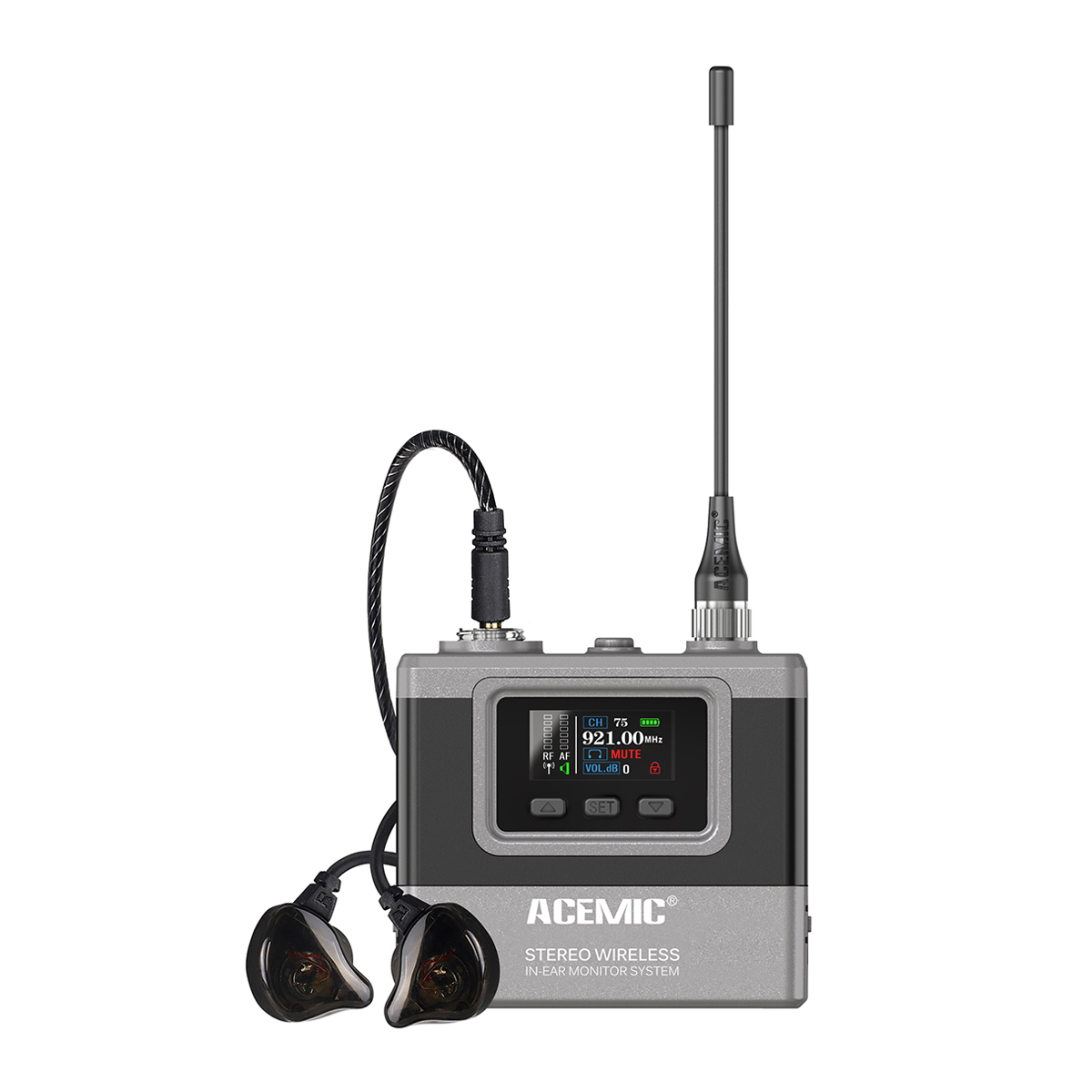 S2A Stereo Wireless In-Ear Monitor System for Stage